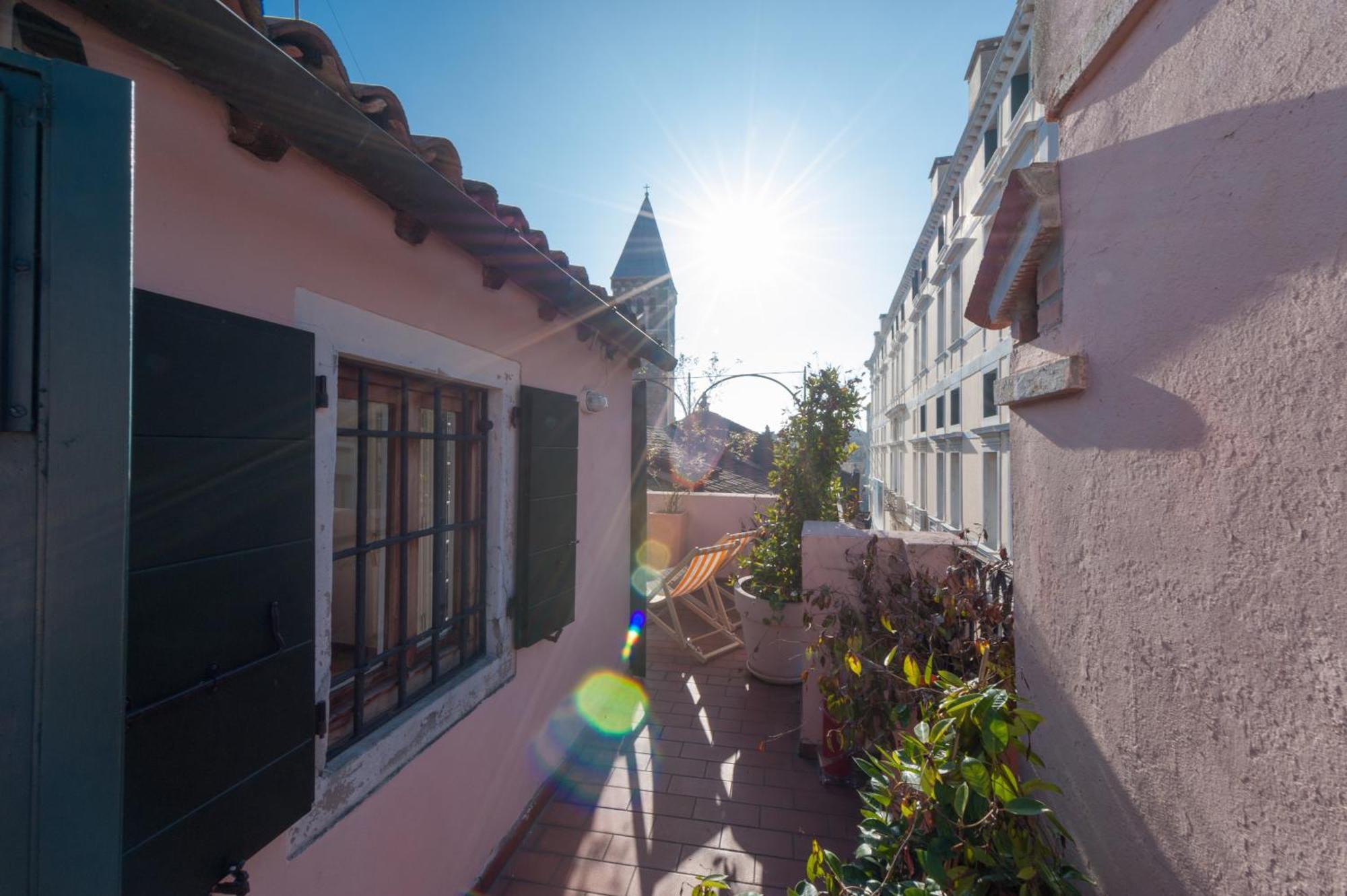 Villa Townhouse con terrazza Venezia Esterno foto